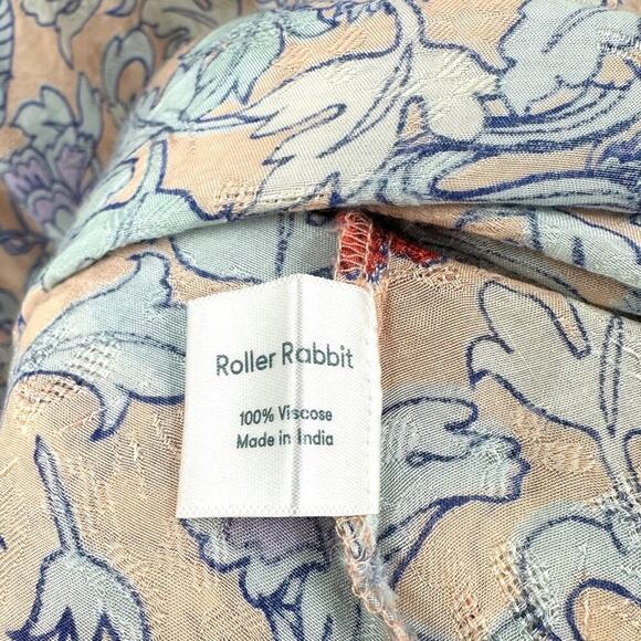 Roller Rabbit Issa Floral Midi Dress Sz S - Picture 6 of 9